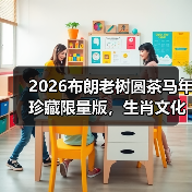 2026布朗老树圆茶马年珍藏限量版,生肖文化传承之作(图4) 2026布朗老树圆茶马年珍藏限量版,生肖文化传承之作(图4)