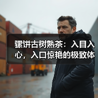 骡饼古树熟茶:入目入心,入口惊艳的极致体验(图1) 骡饼古树熟茶:入目入心,入口惊艳的极致体验(图1)