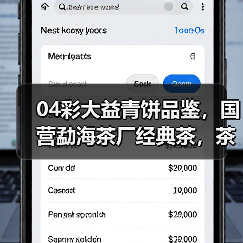04彩大益青饼品鉴，国营勐海茶厂经典茶，茶汤浓酽，烟香入水（图4）