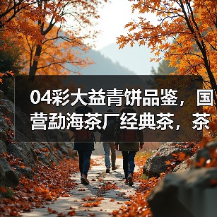 04彩大益青饼品鉴，国营勐海茶厂经典茶，茶汤浓酽，烟香入水（图1）
