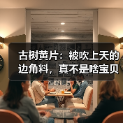 古树黄片:被吹上天的边角料,真不是啥宝贝(图1) 古树黄片:被吹上天的边角料,真不是啥宝贝(图1)