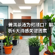 普洱茶汤为何顺口?解析6大滑感关键因素(图3) 普洱茶汤为何顺口?解析6大滑感关键因素(图3)