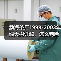 勐海茶厂1999-2003年绿大树详解,怎么判断绿大树具体年份?(图1) 勐海茶厂1999-2003年绿大树详解,怎么判断绿大树具体年份?(图1)