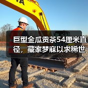 巨型金瓜贡茶54厘米直径,藏家梦寐以求稀世珍品(图4) 巨型金瓜贡茶54厘米直径,藏家梦寐以求稀世珍品(图4)