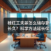 桂红工夫茶怎么储存更长久?科学方法延长保鲜期(图1) 桂红工夫茶怎么储存更长久?科学方法延长保鲜期(图1)