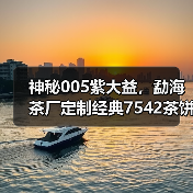 神秘005紫大益,勐海茶厂定制经典7542茶饼全解析(图2) 神秘005紫大益,勐海茶厂定制经典7542茶饼全解析(图2)