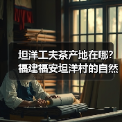 坦洋工夫茶产地在哪？福建福安坦洋村的自然环境揭秘（图2）