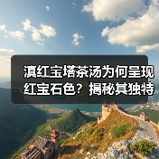 滇红宝塔茶汤为何呈现红宝石色?揭秘其独特魅力(图3) 滇红宝塔茶汤为何呈现红宝石色?揭秘其独特魅力(图3)