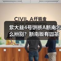 紫大益4号饼断A断南怎么辨别?断南版有圆茶国茶之分吗(图1) 紫大益4号饼断A断南怎么辨别?断南版有圆茶国茶之分吗(图1)