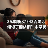 25年陈化7542青饼为何梅子韵依旧?中茶黄印经典品鉴(图2) 25年陈化7542青饼为何梅子韵依旧?中茶黄印经典品鉴(图2)