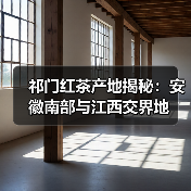 祁门红茶产地揭秘:安徽南部与江西交界地(图1) 祁门红茶产地揭秘:安徽南部与江西交界地(图1)