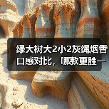 绿大树大2小2灰绳烟香口感对比，哪款更胜一筹？（图3）