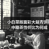 小白菜版面彩大益青饼,中期茶性价比为何成战神?(图2) 小白菜版面彩大益青饼,中期茶性价比为何成战神?(图2)