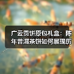 广云贡饼原包礼盒：陈年普洱茶饼如何展现历史韵味？（图1）