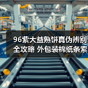 96紫大益熟饼真伪辨别全攻略 外包装棉纸条索细节详解（图1）