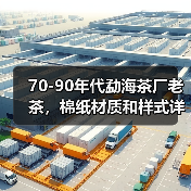 70-90年代勐海茶厂老茶,棉纸材质和样式详解(图1) 70-90年代勐海茶厂老茶,棉纸材质和样式详解(图1)