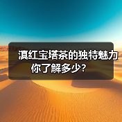 滇红宝塔茶的独特魅力你了解多少?(图1) 滇红宝塔茶的独特魅力你了解多少?(图1)