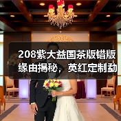 208紫大益国茶版错版缘由揭秘,英红定制勐海茶厂经典(图1) 208紫大益国茶版错版缘由揭秘,英红定制勐海茶厂经典(图1)
