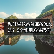 秋叶堂花茶普洱茶怎么选?5个实用方法帮你解决选择困难(图3) 秋叶堂花茶普洱茶怎么选?5个实用方法帮你解决选择困难(图3)